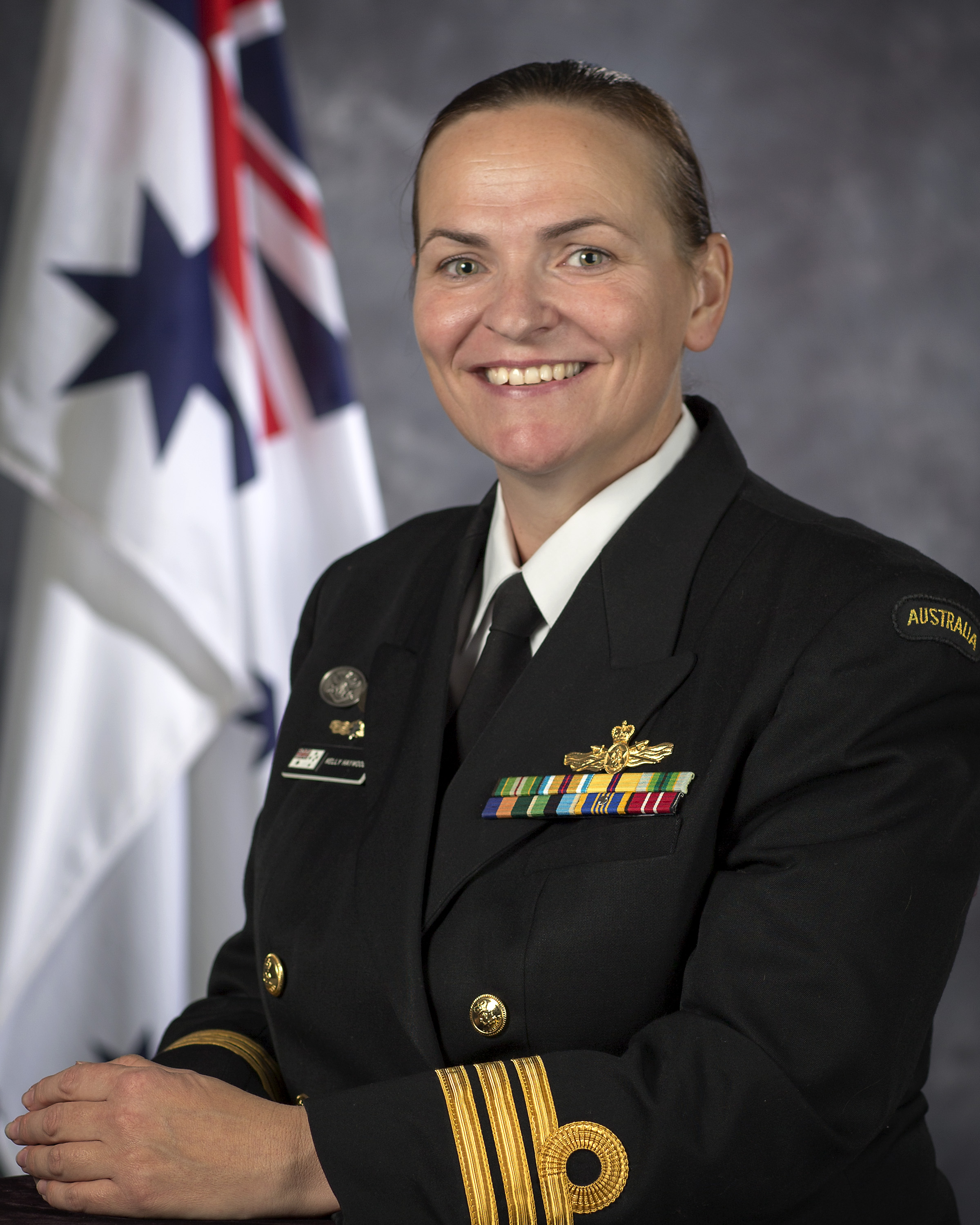 Commander Kelly Haywood, RAN